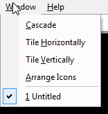 Top Level Window menu